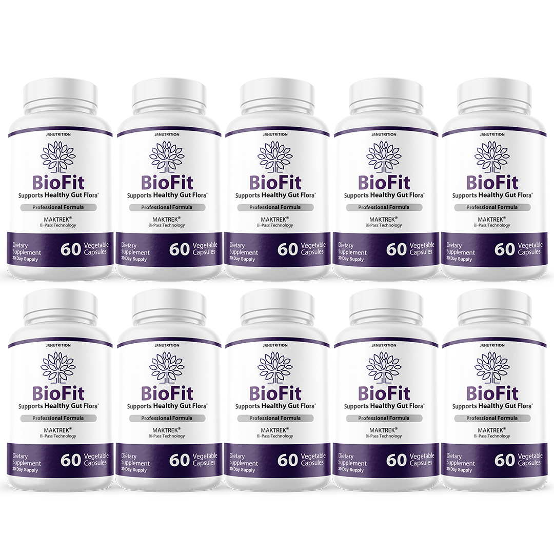 BioFit Probiotic Dietary Supplement - Official Formula - 10 Bottles